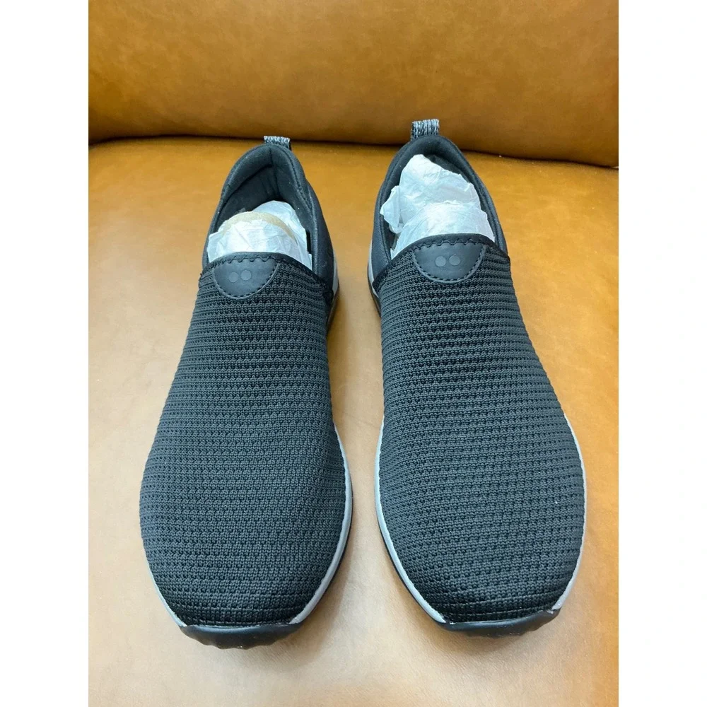 Ryka Echo Unwind Trail Slip-On Sneakers Womens 9 Black Excellent‎ Knit Walking